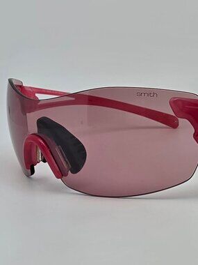 Smith Optics Pivlock Asana Fuchsia Frame TLT Fuchsia Lens Shield Sunglasses